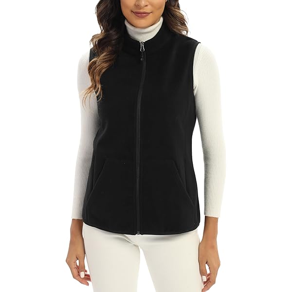 Amazon.com: Xeoxarel Women's Soft Fleece Vest, Lightweight